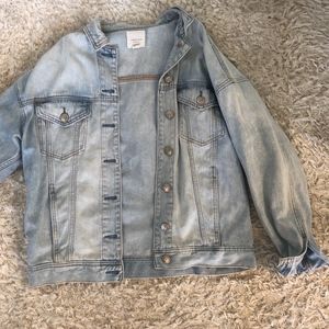 Oversized Jean Jacket